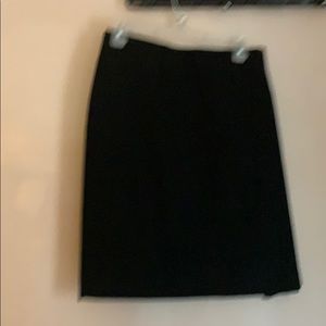 Black A Line Skirt